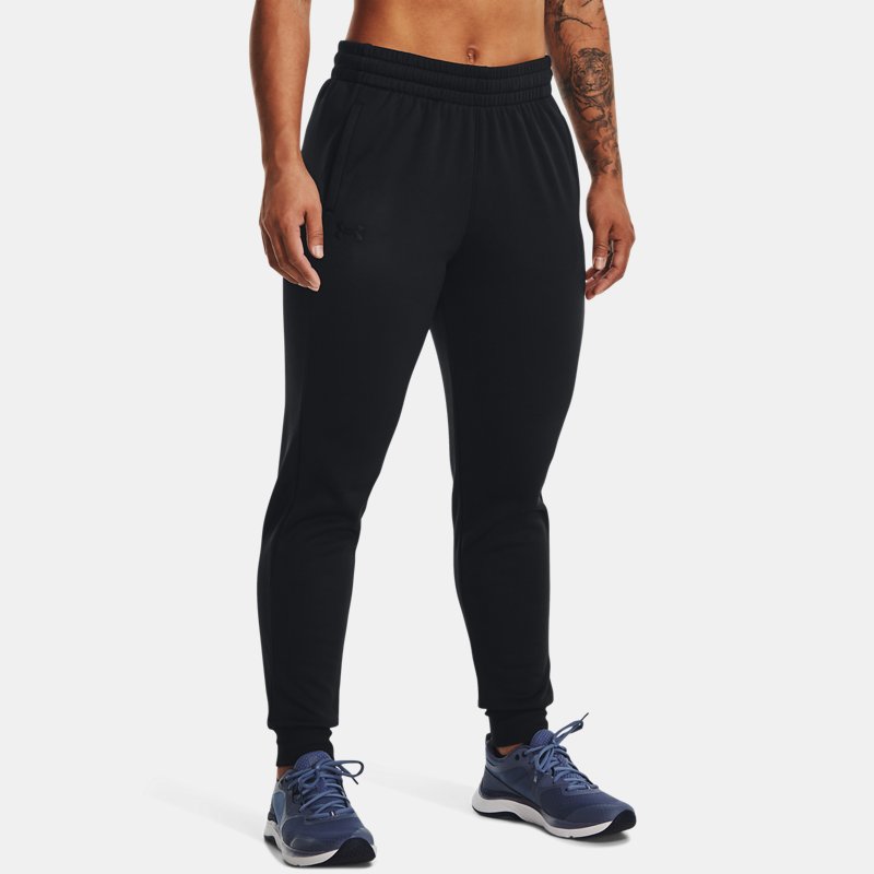 Under Armour Pantalon de jogging Armour Fleece® pour femme Noir / Noir L